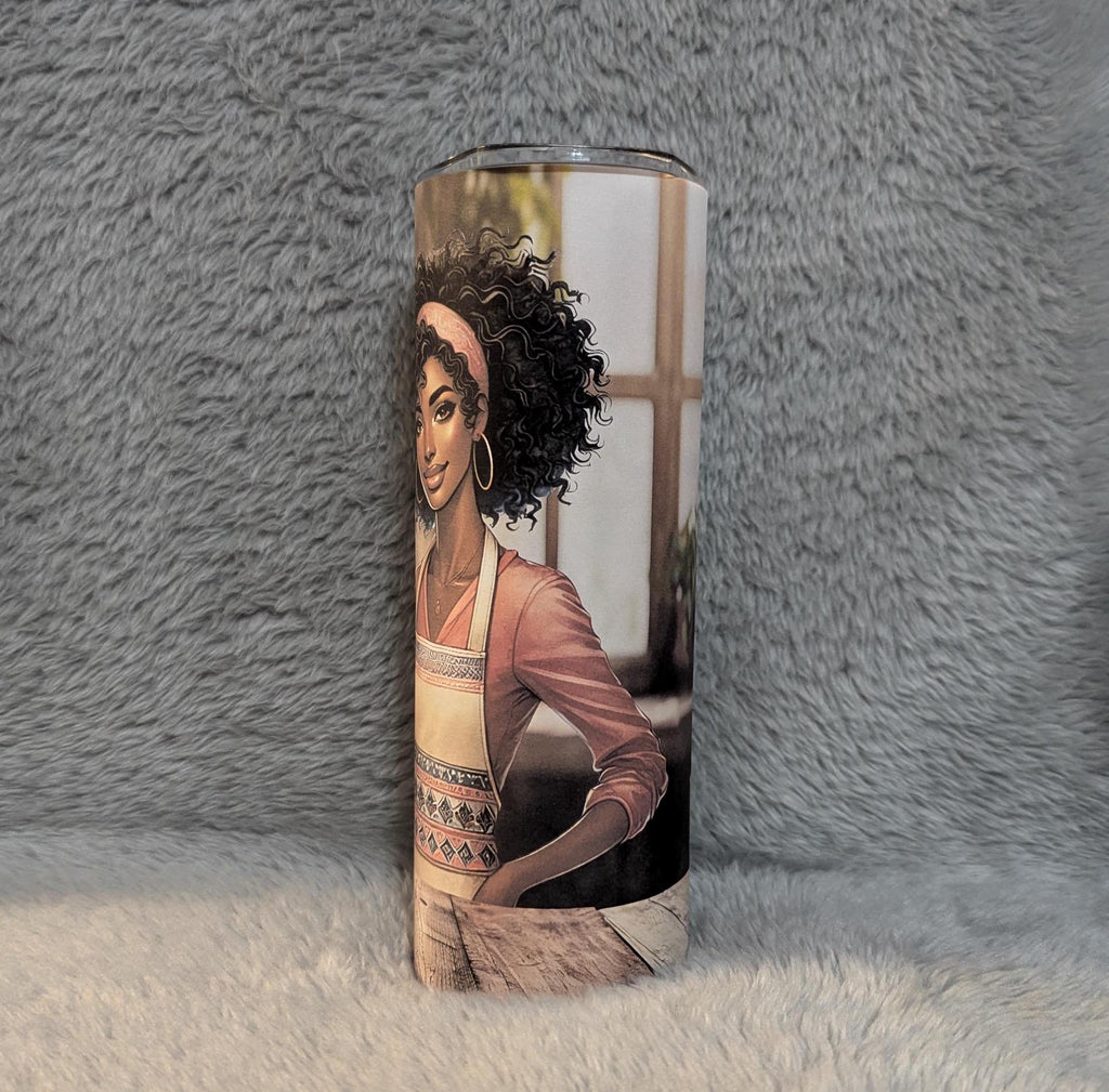 Obsessive Coffee Drinker Tumbler 20oz With Reusable Straw, Can Be Personalized