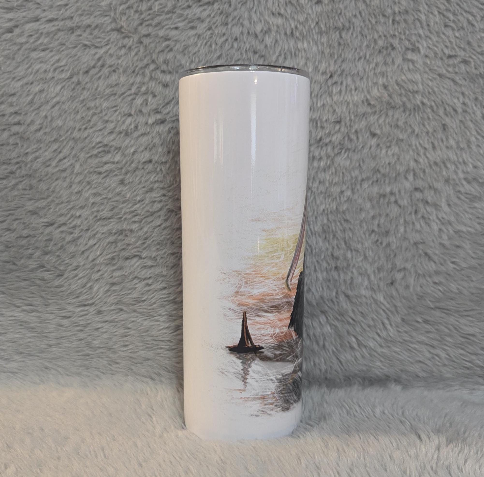 Pelican Tumbler Can Be Personalized, Pelican Gift, 20oz Tumbler With Reusable Straw, Hot Or Cold Drinks, Pelican Cup With name