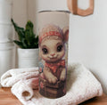 Easter Lamb Tumbler Can Also Be Personalized - Great Easter Gift For The Easter Basket, Includes A Reusable Straw, For Hot Or Cold Drinks