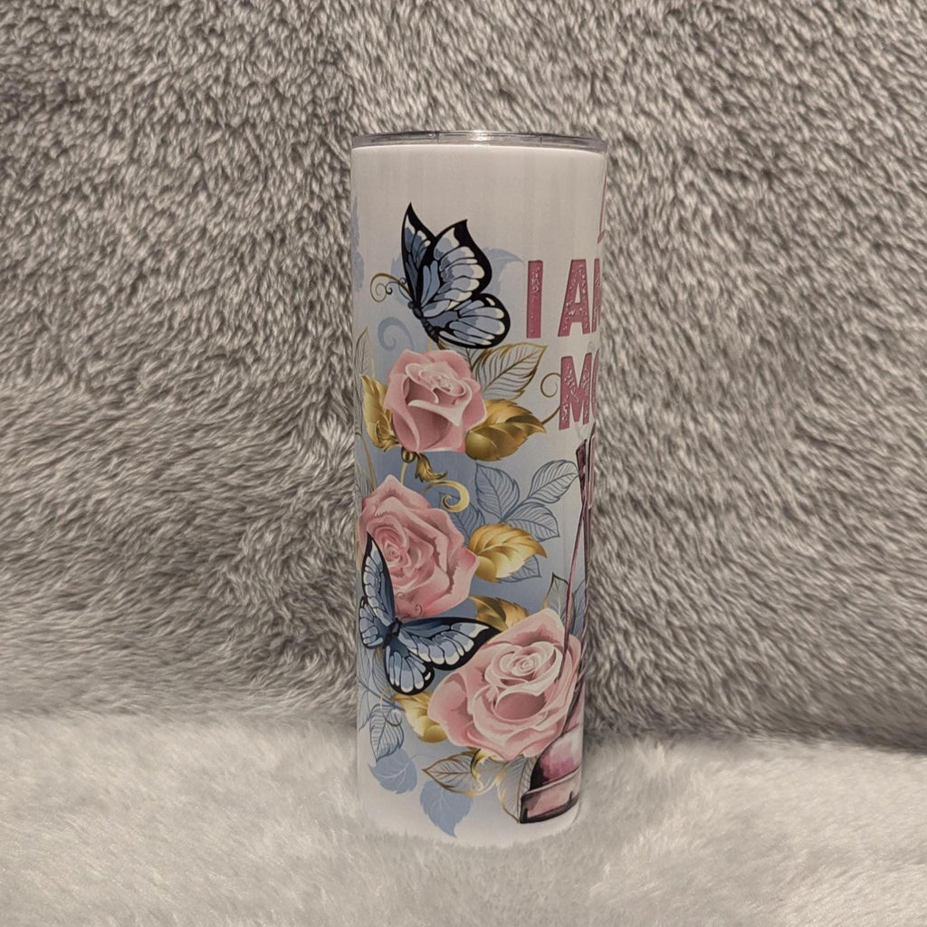 I Am Not Most Girls I Am a Veteran Tumbler with Straw, 20oz Tumbler With Straw, Gift For Her, Everyday Use For Hot Or Cold Drinks