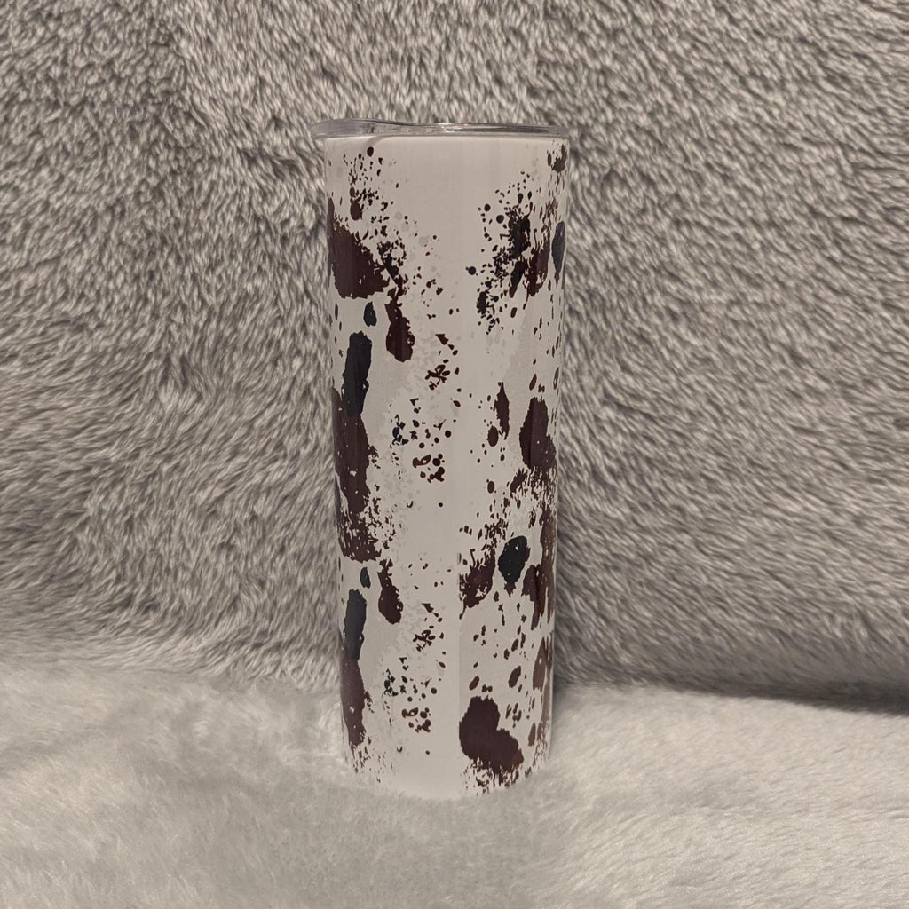 Highland Cow Tumbler 20oz With Reusable Straw, Can Be Personalized
