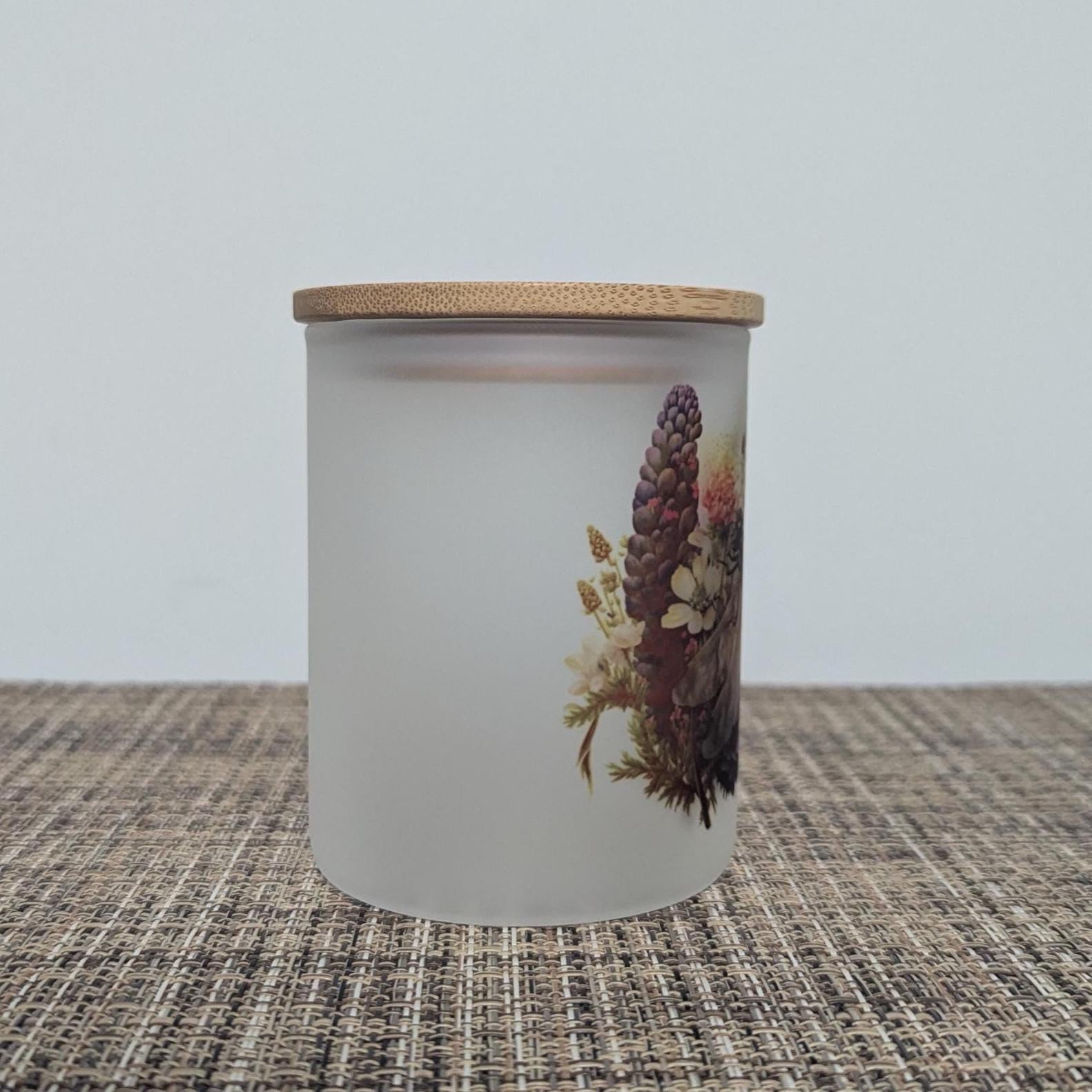 Dragonfly Candle Holder With A Battery Operated Flickering Tea Light