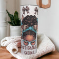 Football Girl Tumbler With A Reusable Straw, For Everyday Use - Hot Or Cold Drinks Home Or On The Go, Football Lover Drinkware