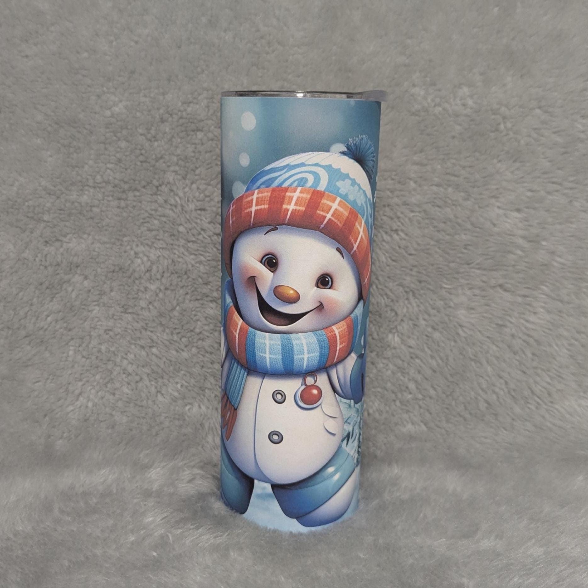 Snowman Tumbler That Can Be Personalized, Great Gift For Snowman Lovers, Winter Lover Gift