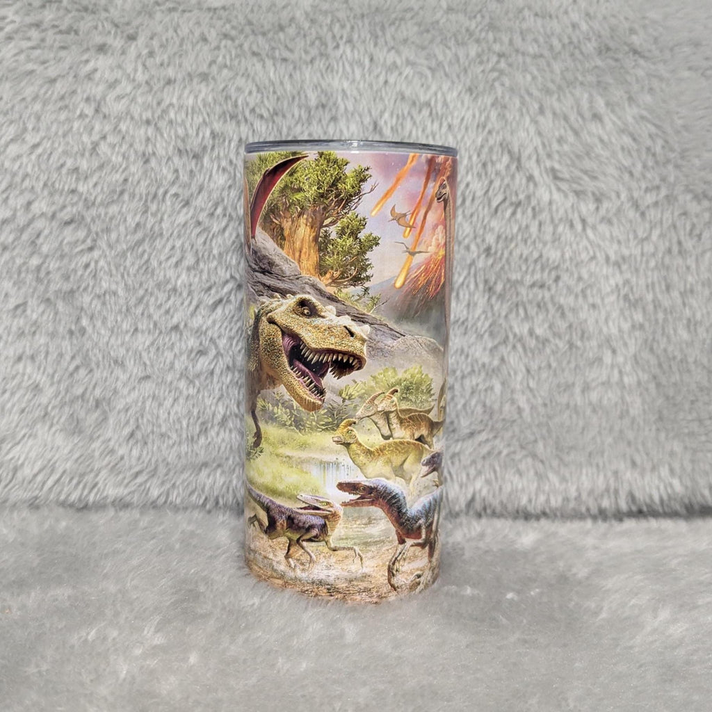 Dinosaur Tumbler, Dinosaur Cup, Kids Personalized Tumbler, Kids Dinosaur Cup With Name, T Rex 15oz tumbler, Insulated Tumbler For Kids