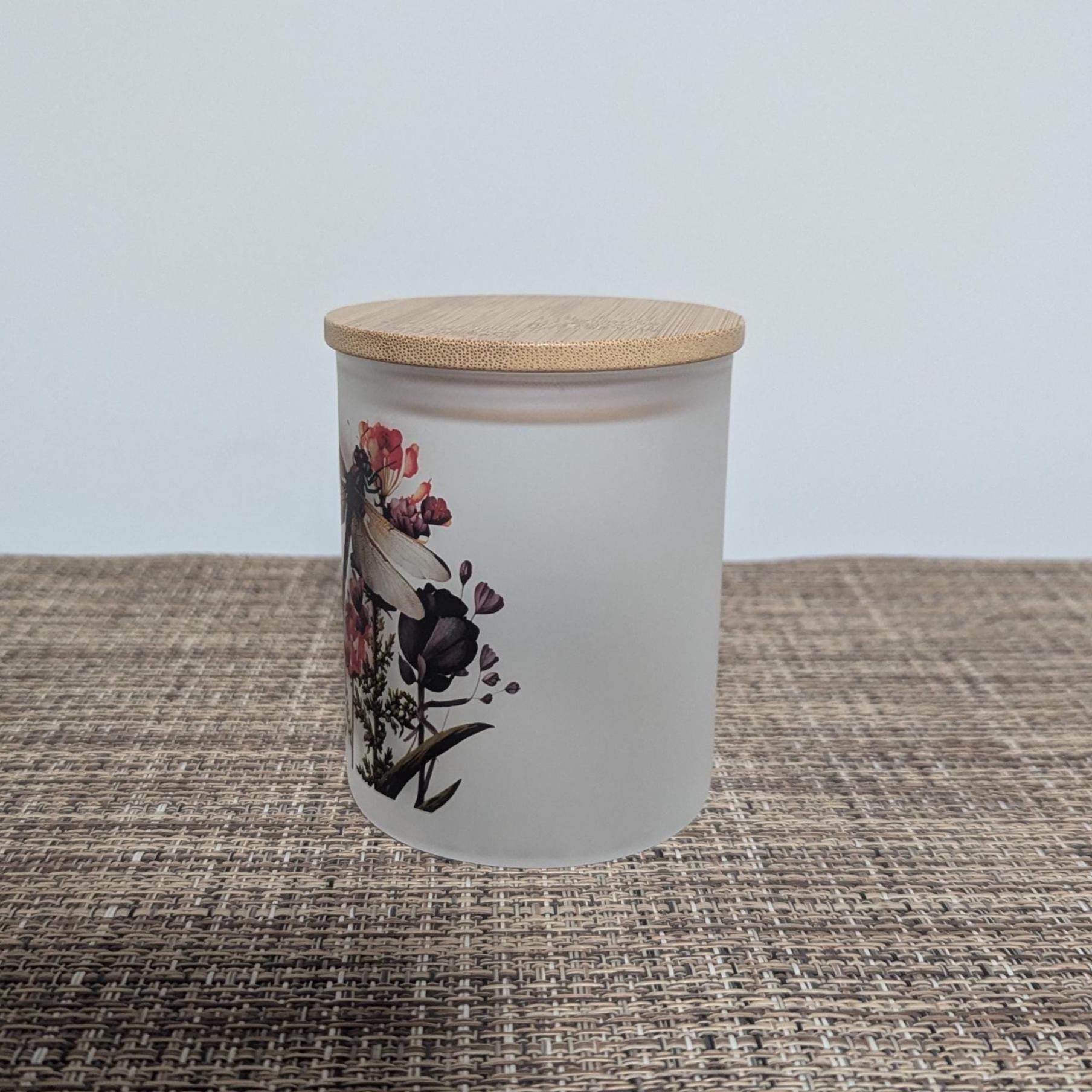 Dragonfly Candle Holder With A Battery Operated Flickering Tea Light