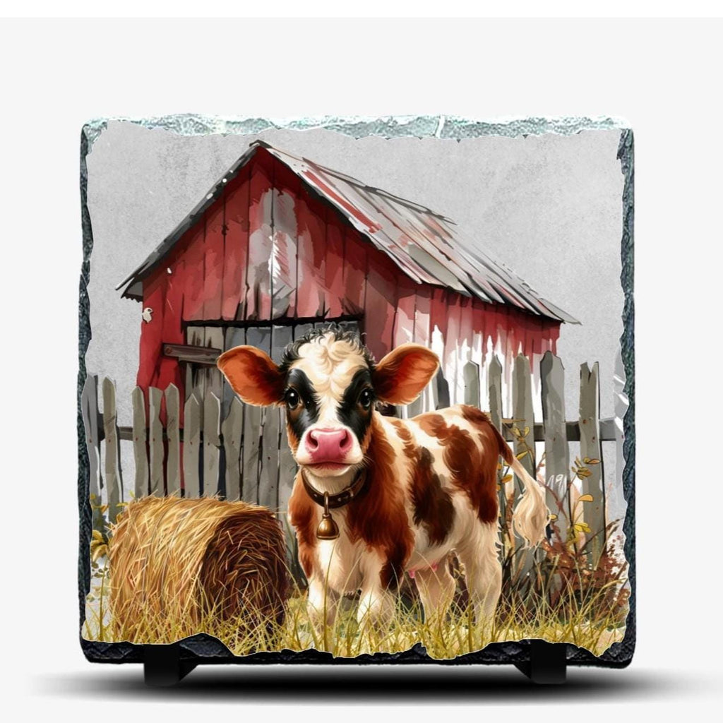 Slate Calf Picture With Display Legs