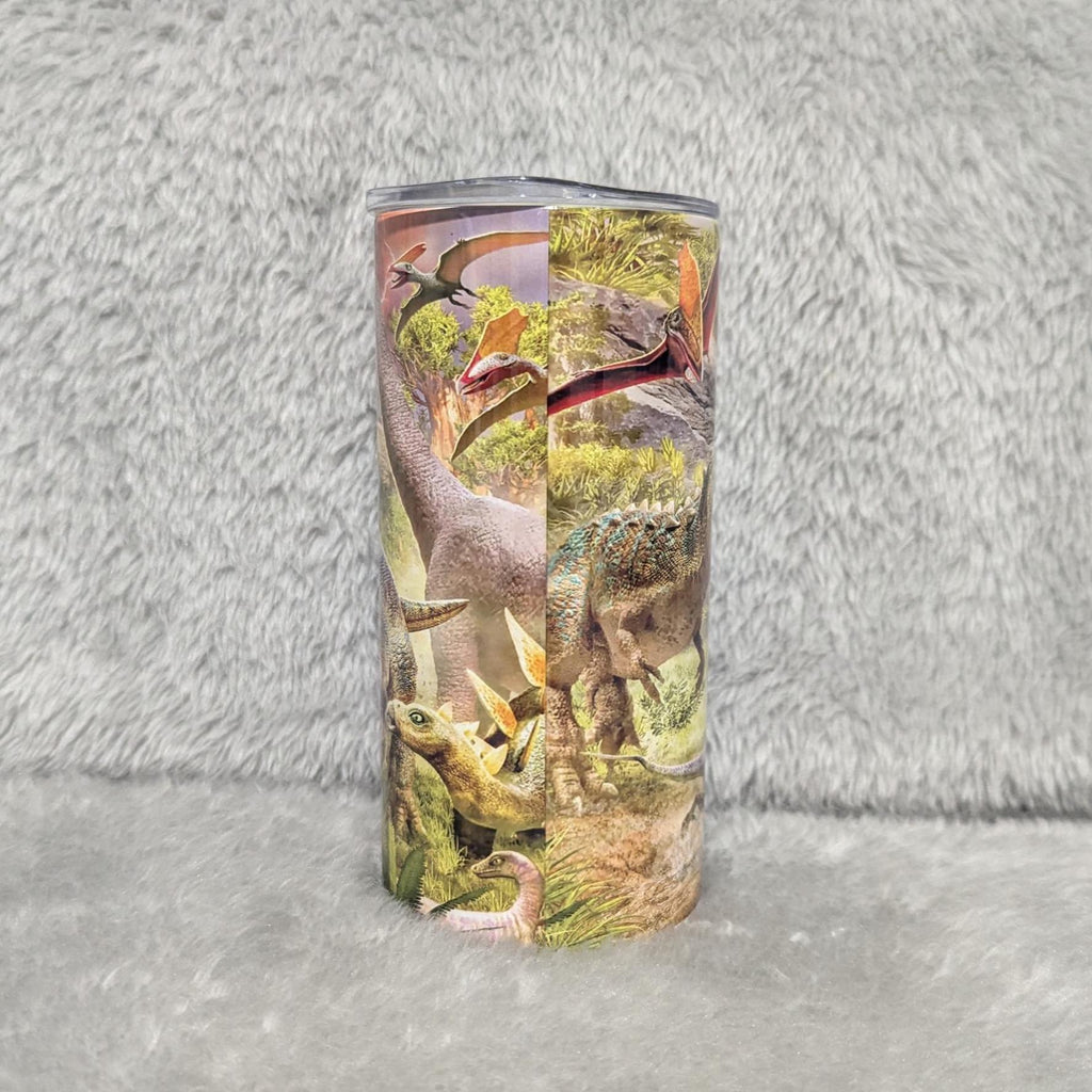 Dinosaur Tumbler, Dinosaur Cup, Kids Personalized Tumbler, Kids Dinosaur Cup With Name, T Rex 15oz tumbler, Insulated Tumbler For Kids