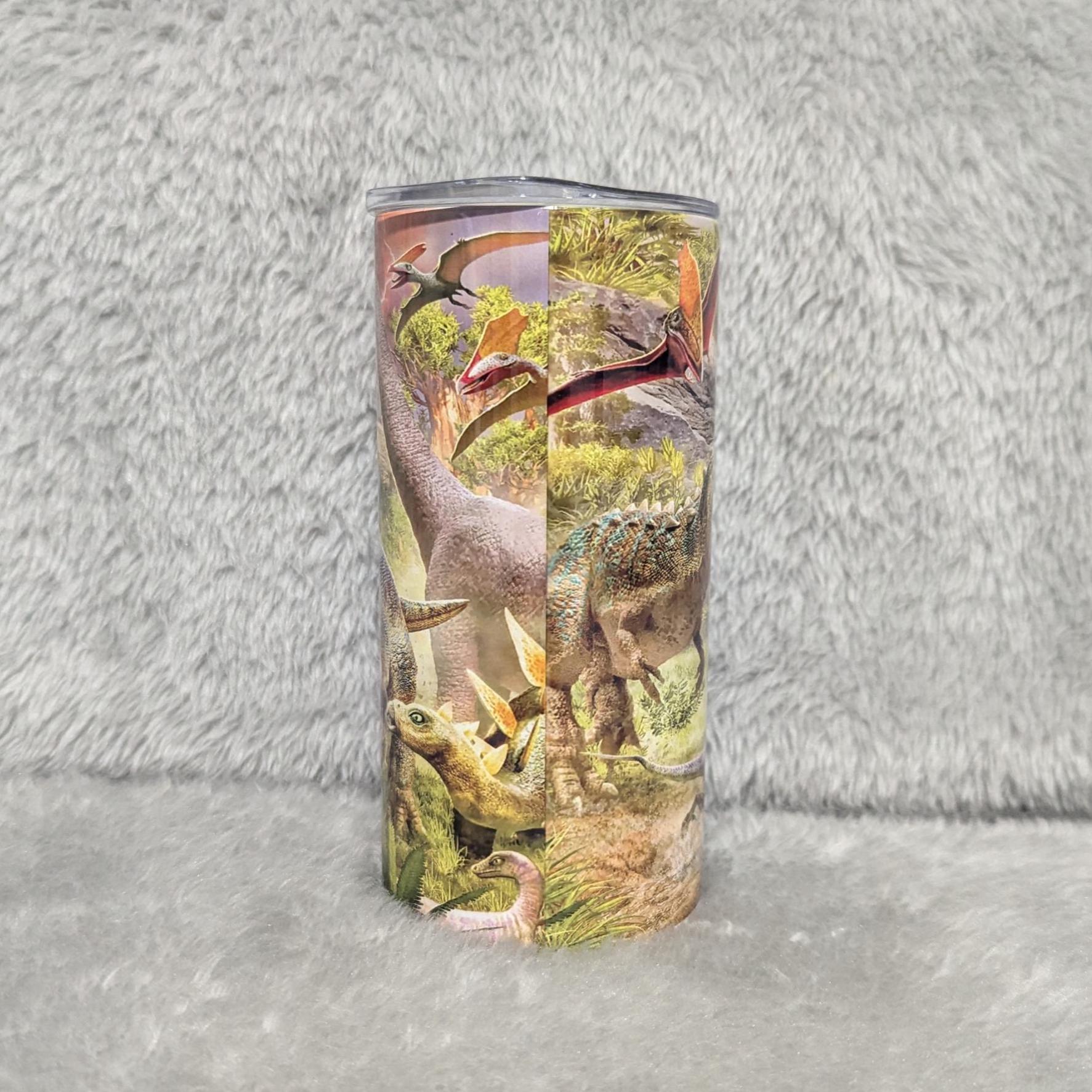 Dinosaur Tumbler, Dinosaur Cup, Kids Personalized Tumbler, Kids Dinosaur Cup With Name, T Rex 15oz tumbler, Insulated Tumbler For Kids
