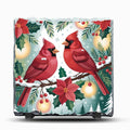 Slate Christmas Cardinal Picture With Display Legs