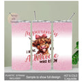 Apparently I Have An Attitude Who Knew Highland Cow Tumbler 20oz With Reusable Straw, Can Be Personalized
