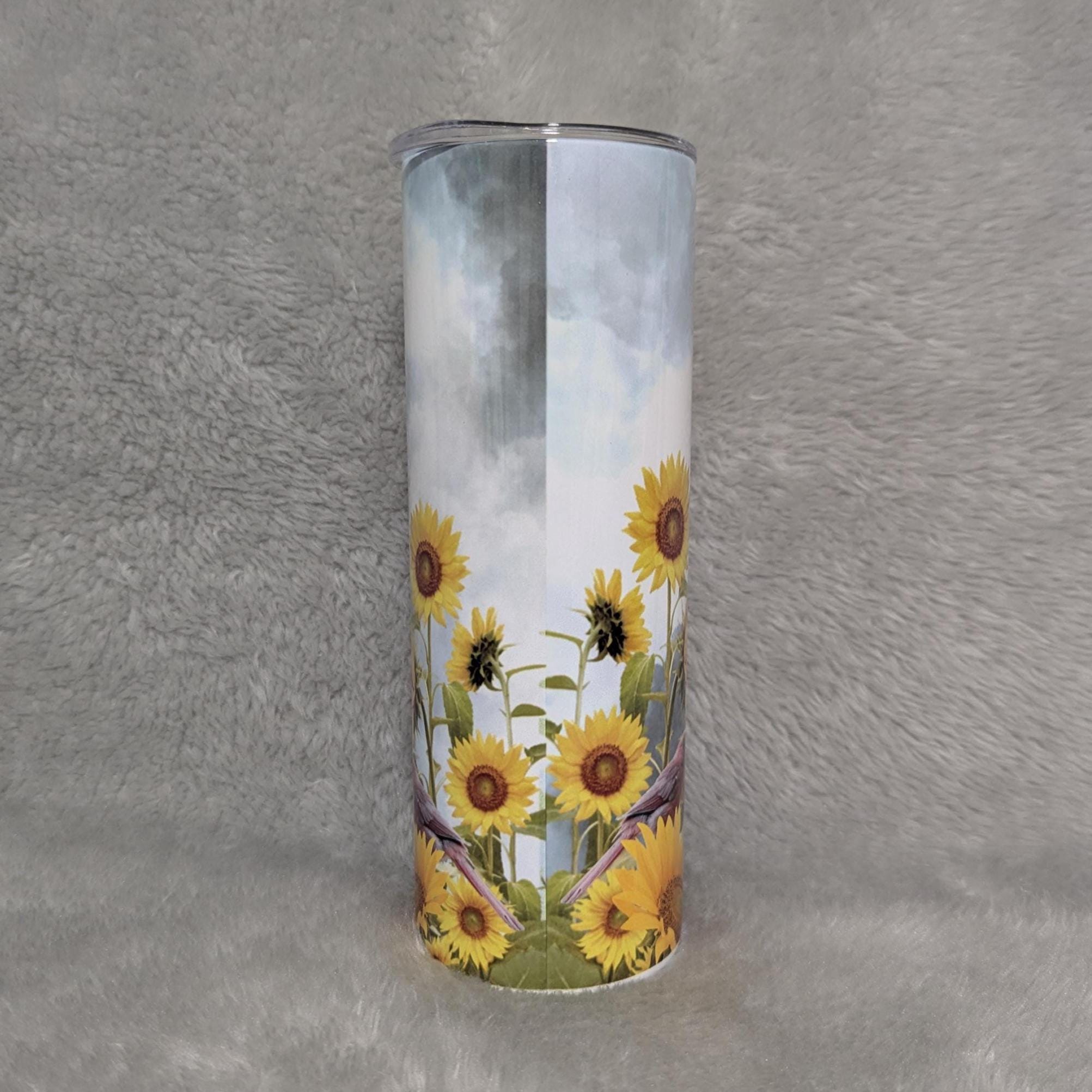 Cardinal Tumbler 20oz With Reusable Straw, Can Be Personalized