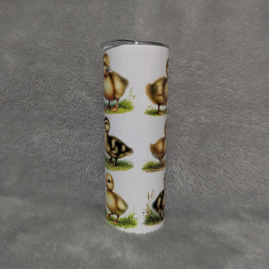 Just A Girl Who Loves Ducklings Tumbler 20oz With Reusable Straw