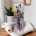 Religious Tumbler Psalm 139:14 - I Am Fearfully and Wonderfully Made, 20oz With Reusable Straw