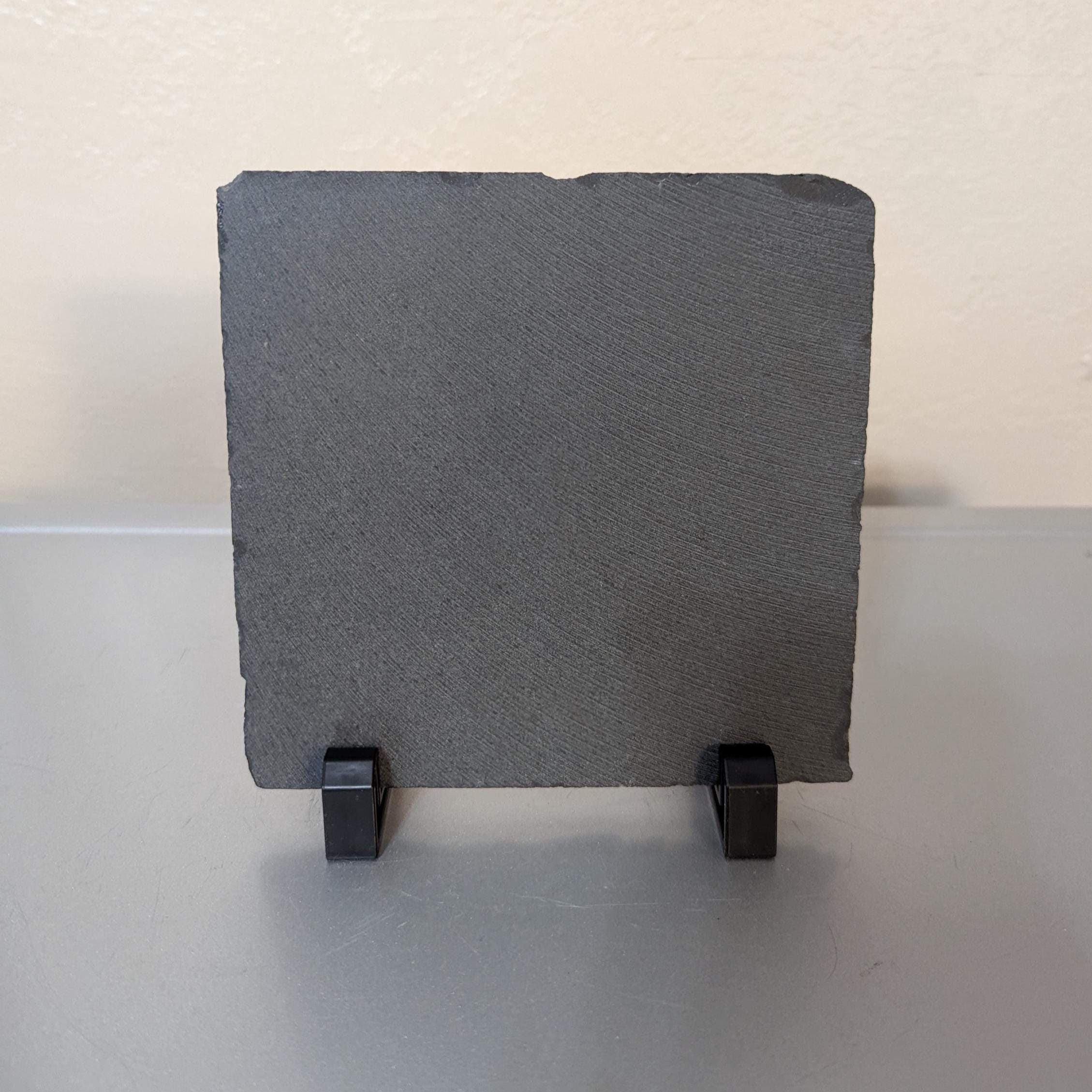 Holstein Cow Slate Picture With Display Legs