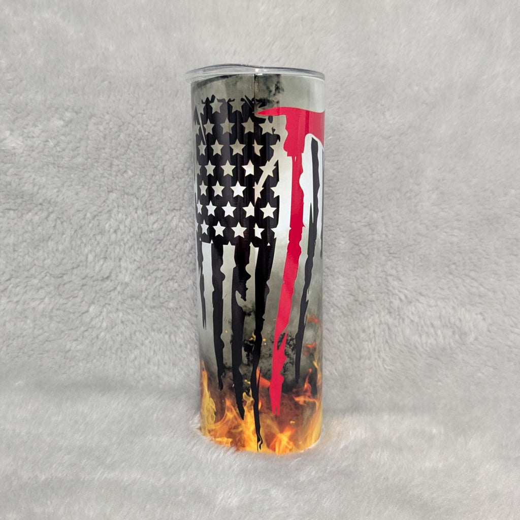 FireFighter Wife Cup, Firefighter Wife 20oz Tumbler, Gift for Firefighter Wife, Firefighter Gift