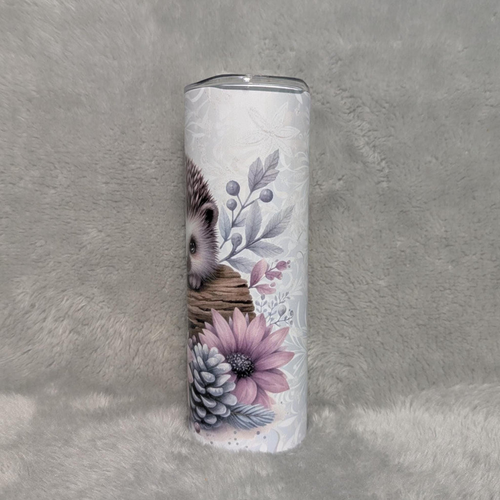 Pretty Hedgehog Tumbler Can Be Personalized, Great For Everyday Use - Hot Or Cold Drinks, Gift For Hedgehog Lover